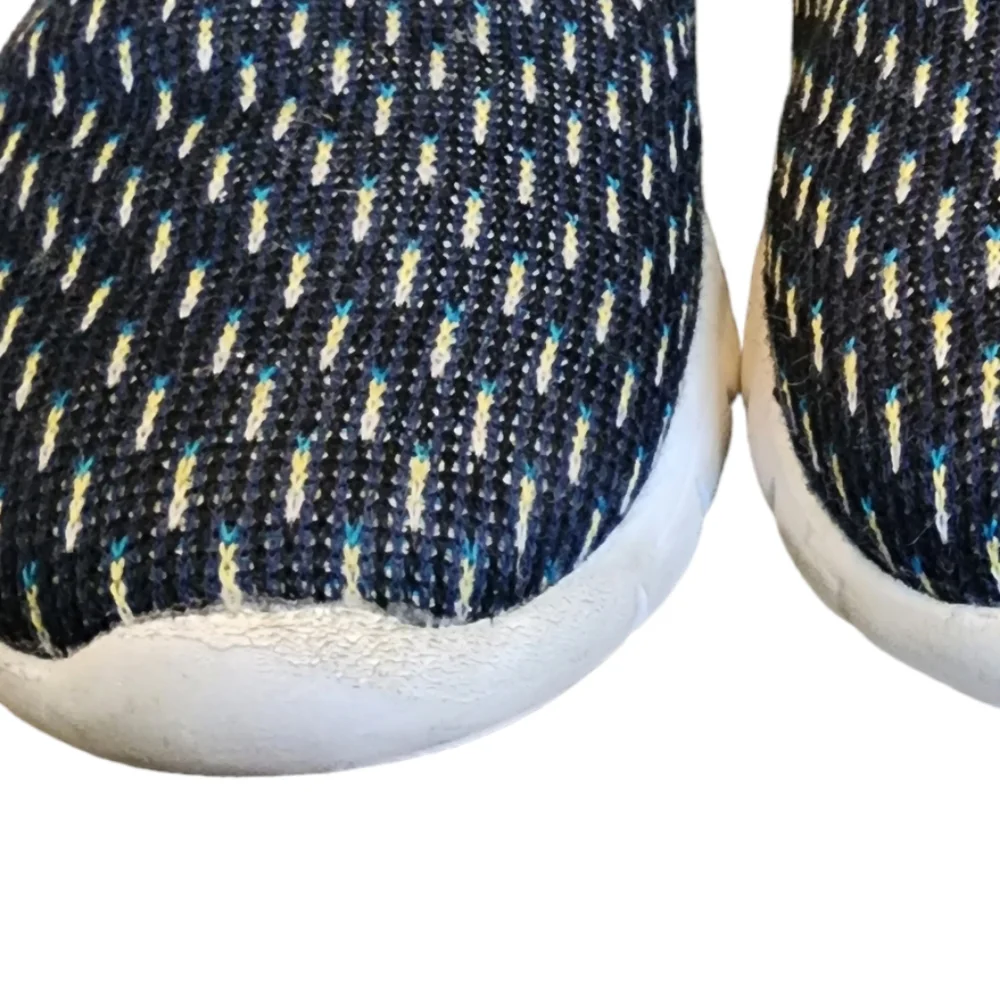 Geissman Merino Wool Runners Flexible Lightweight Sneakers EU 45 US 11 navy grey